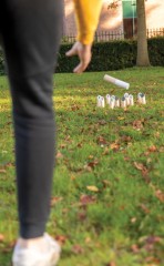 Juego bolos de madera